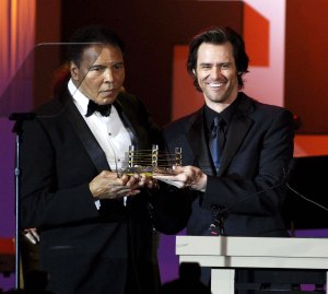 Muhammad Ali and Jim Carrey,