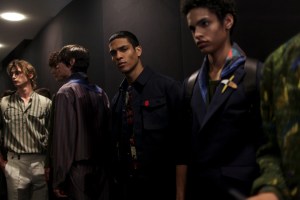Backstage at Salvatore Ferragamo Men's Spring 2017