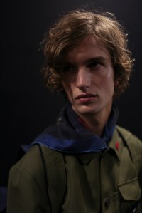 Backstage at Salvatore Ferragamo Men's Spring 2017
