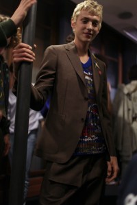 Backstage at Salvatore Ferragamo Men's Spring 2017