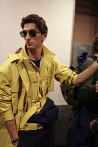 Backstage at Salvatore Ferragamo Men's Spring 2017