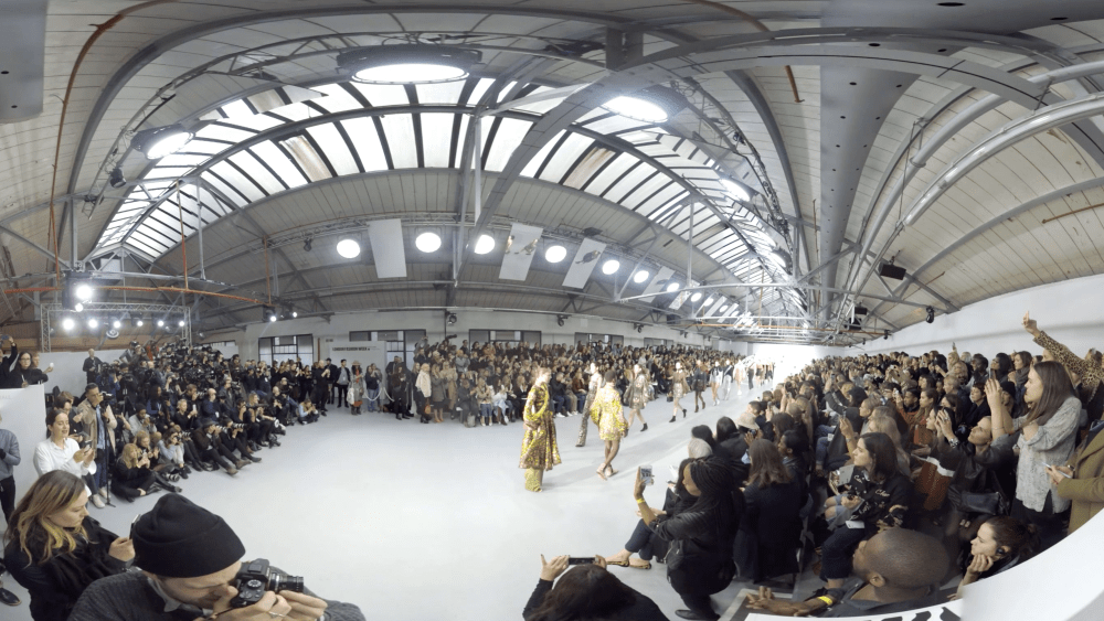 London Fashion Week 360 Film by Creative Communications Agency, Village