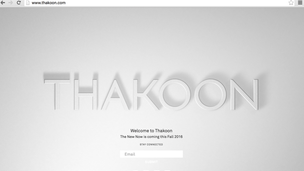 Thakoon's website