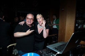 Mickey Boardman and DJ Mad Marj