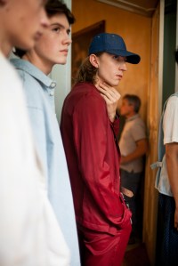 Backstage at Sunnei Men's Spring 2017