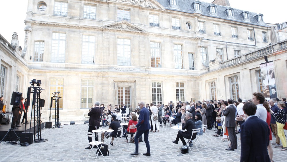 The scene at the Picasso Museum
