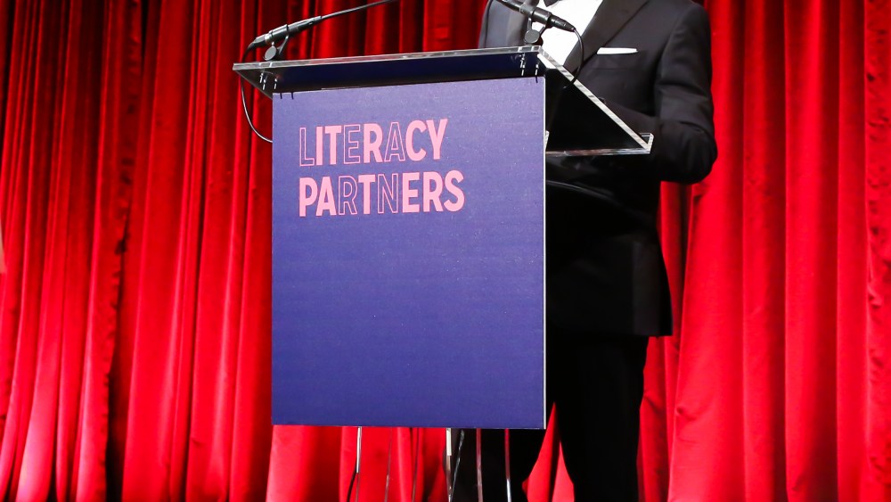 Tommy Hilfiger, Jacqueline Woodson Read at Literacy Partners Gala