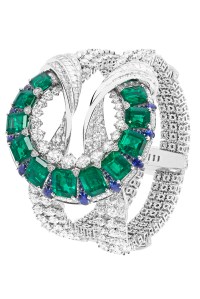 A design from the Émeraude en Majesté collection by Van Cleef & Arpels