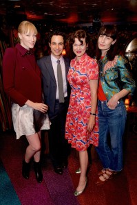 Jade Parfitt, Zac Posen, Jasmine Guinness and Erin O'Connor