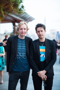 Valentine Uhovski and Ilyas Frenkel at The Met: Young Members Party 2016