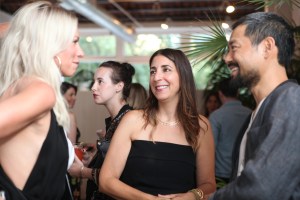 Andrea Lieberman (center).