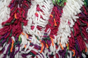 Chunky threads were popular at Malhia Kent Blossom Première Vision