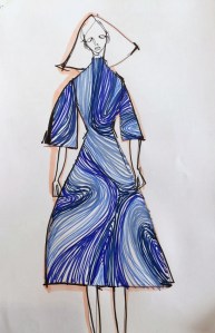 A sketch for Woolmark from Xu Zhi (China)