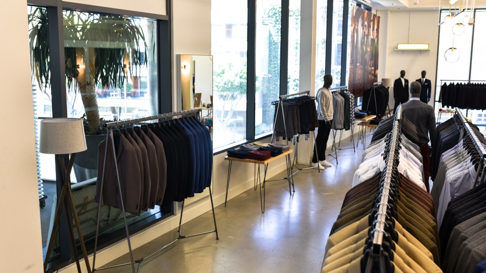 Combatant Gentlemen's first stand-alone store in Santa Monica.