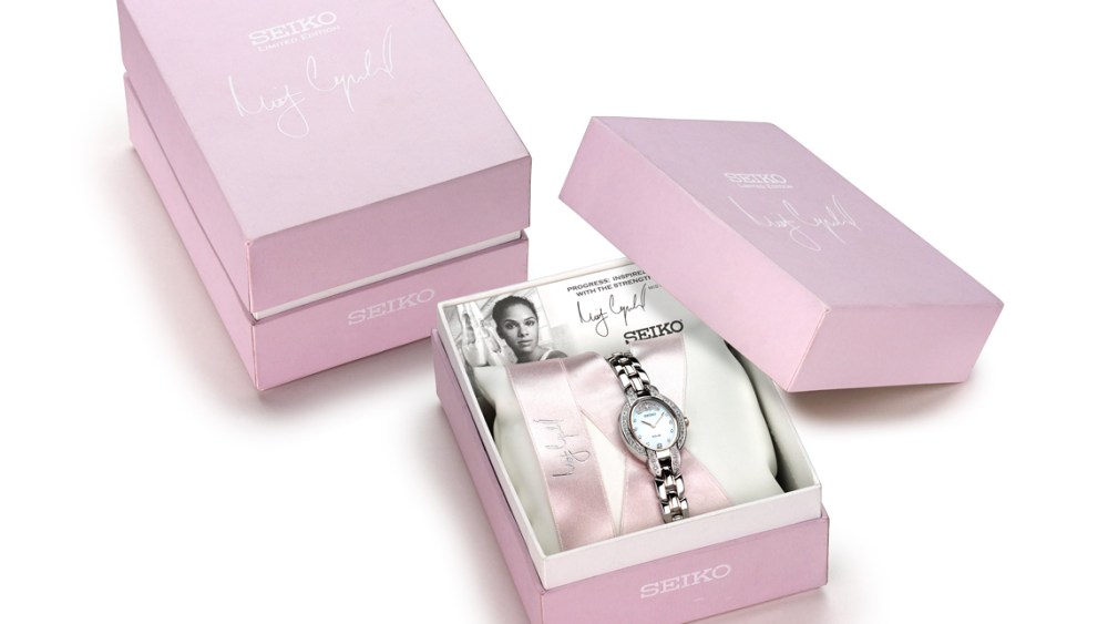 Seiko's Misty Copeland watch.
