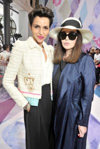 Farida Khelfa and Isabelle Adjani
