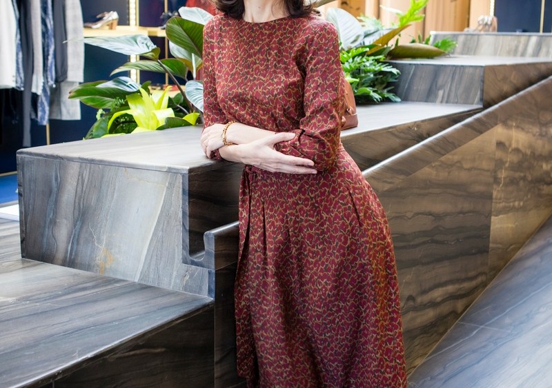 Vanessa Seward at her Melrose Place boutique