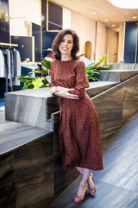 Vanessa Seward at her Melrose Place boutique