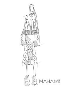 A sketch for Woolmark from Major Minor Maha (Indonesia)