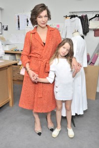 Mila Jovovich and her daughter Ever