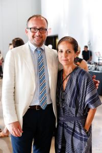 Ercole Botto Poala and Maria Cornejo at Milano Unica and CFDA Celebrate: The Fabric Program