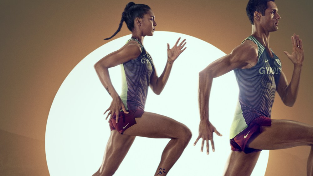 A look from the NikeLab Rio collection.