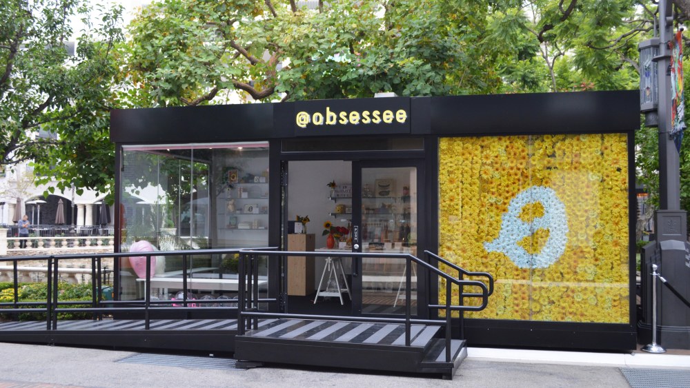 Obsessee pop-up at The Grove