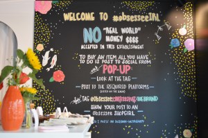 Obsessee pop-up at The Grove