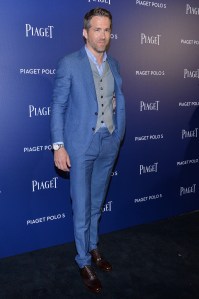 Ryan Reynolds at Piaget 'Polo S' launch