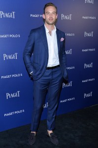 Joel Dicker at Piaget 'Polo S' launch