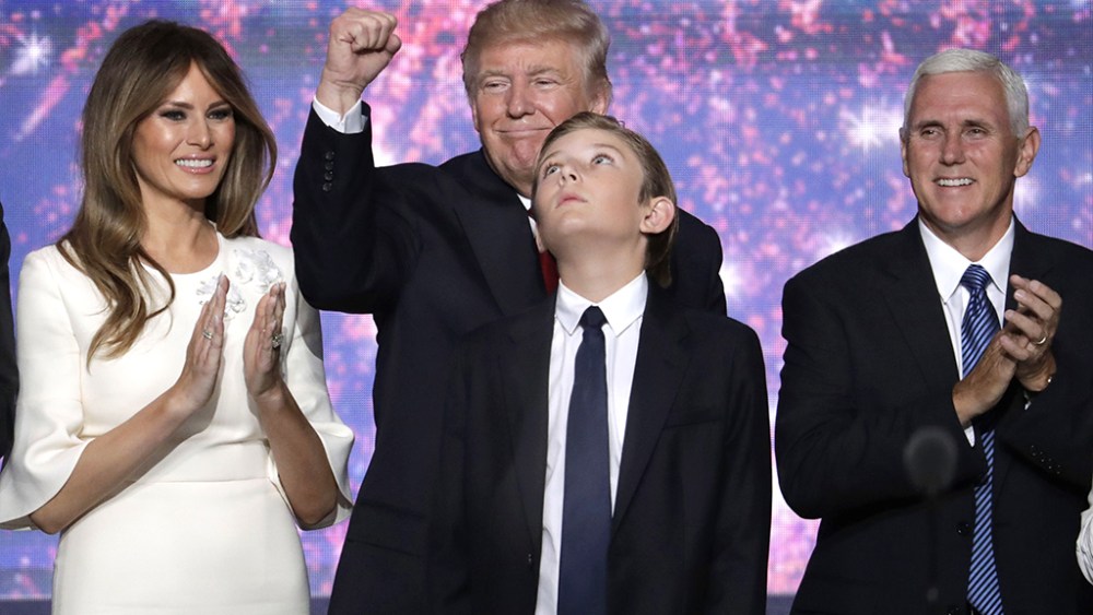 Melania Trump wears Fendi at the 2016 Republican National Convention
