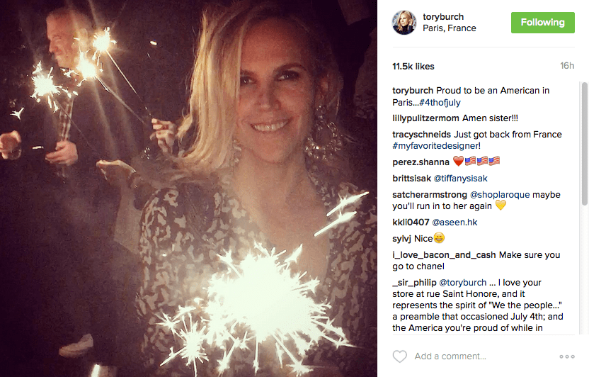 @toryburch Instagram