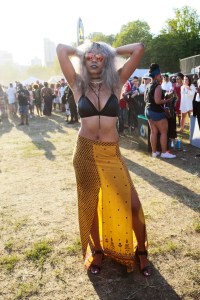 At the Afropunk Fest in Brooklyn.