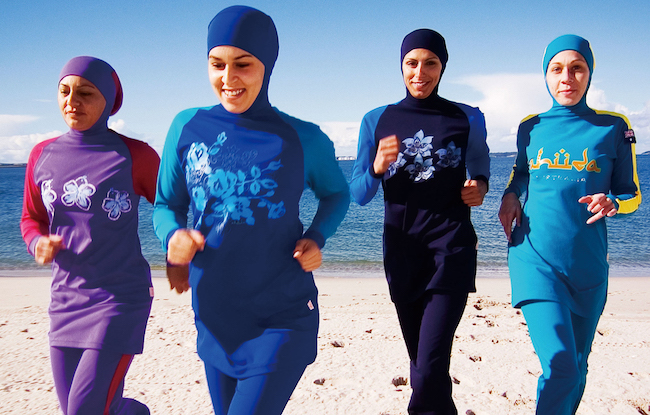 Aheda Zanetti Burqini swim suits.