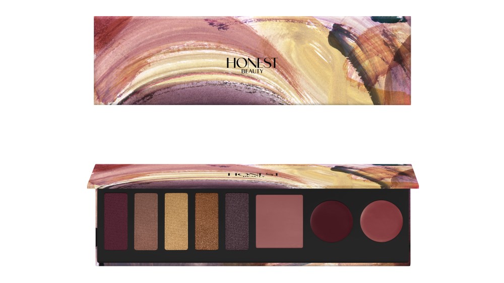 Honest Beauty's Falling For You Makeup Palette.