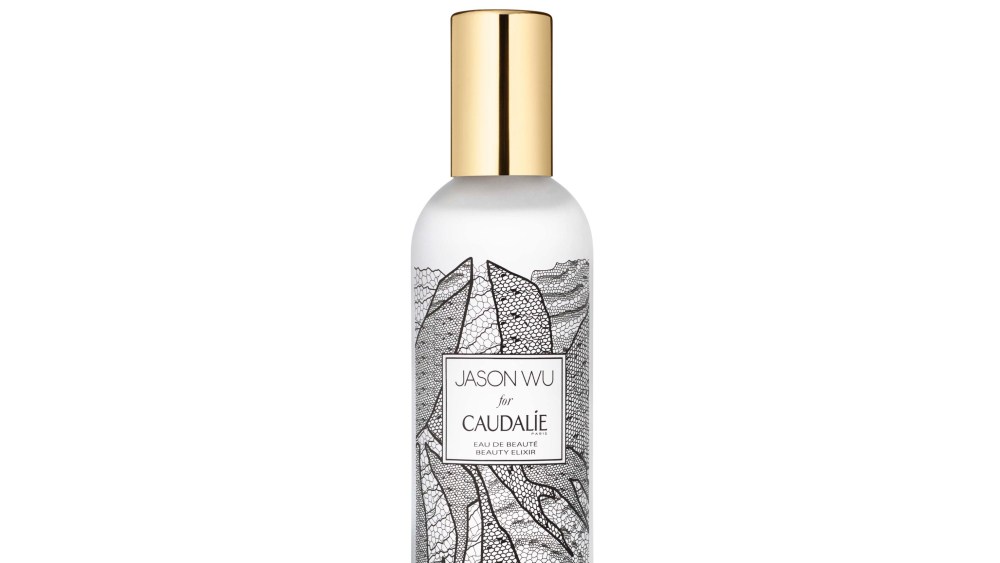 Jason Wu designed a limited-edition bottle for Caudalie's best-selling Beauty Elixir.