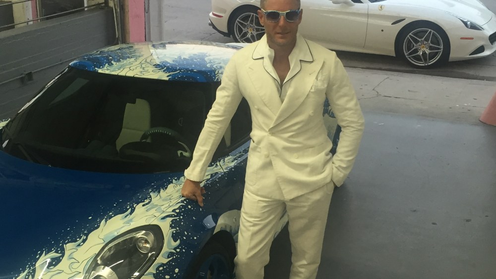 Piston Head II: Artists Engage the Automobile exhibit Lapo Elkann