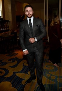Hollywood Foreign Press Association Grants Banquet, Cocktail Reception Aaron Taylor Johnson