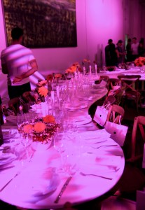 Just One Eye x Creatures of the Wind Dinner atmosphere