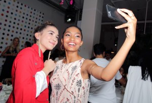 Just One Eye x Creatures of the Wind Dinner Rowan Blanchard and Yara Shahid