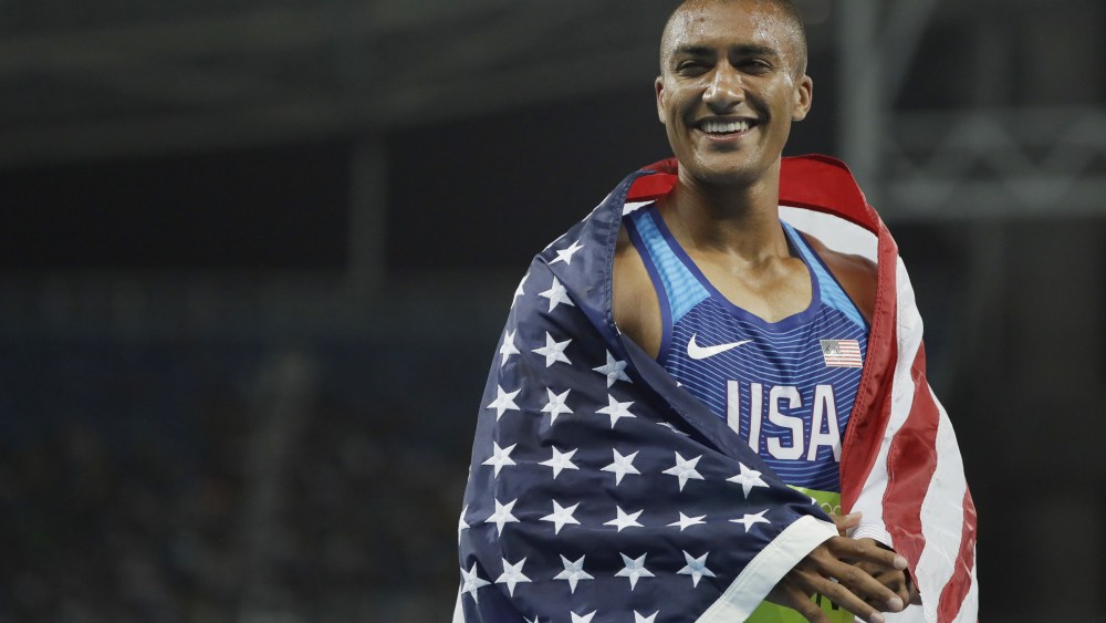 Ashton Eaton Races to a Win, Prepares for Next Challenge