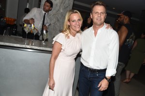 Tracy Margolies and Adam Lippes at Saks celebrates 'The Terrace', Cafe S5A