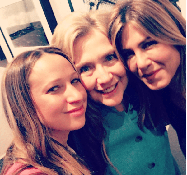 Jennifer Meyer, Hillary Clinton and Jennifer Aniston.