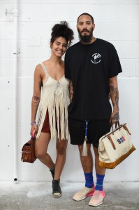 Street style at the Bacardi x The Dean Collection: No Commission art and music show.