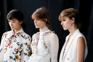 Backstage at 3.1 Phillip Lim RTW Spring 2017