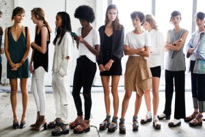 Backstage at 3.1 Phillip Lim RTW Spring 2017