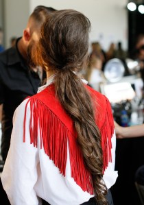 Backstage at 3.1 Phillip Lim RTW Spring 2017