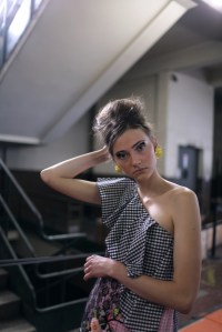 Backstage at Antonio Marras Spring 2017