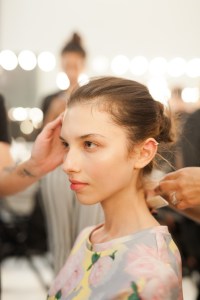 Backstage at Delpozo RTW Spring 2017