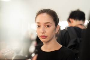 Backstage at Delpozo RTW Spring 2017